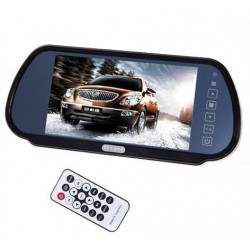 7 Inch Car Rear View Mirror Monitor TFT LCD Color Screen